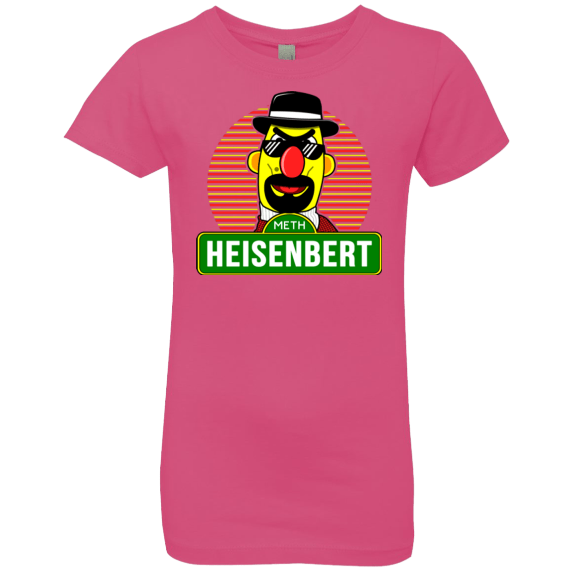T-Shirts Hot Pink / YXS Heisenbert Girls Premium T-Shirt