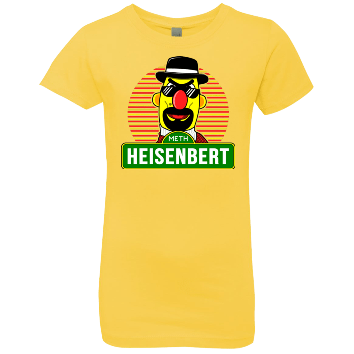T-Shirts Vibrant Yellow / YXS Heisenbert Girls Premium T-Shirt