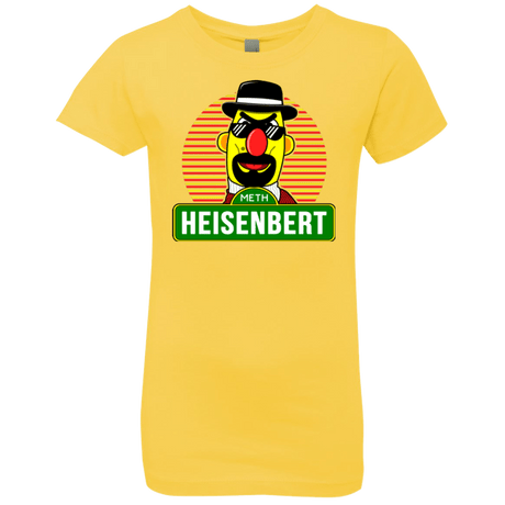 T-Shirts Vibrant Yellow / YXS Heisenbert Girls Premium T-Shirt