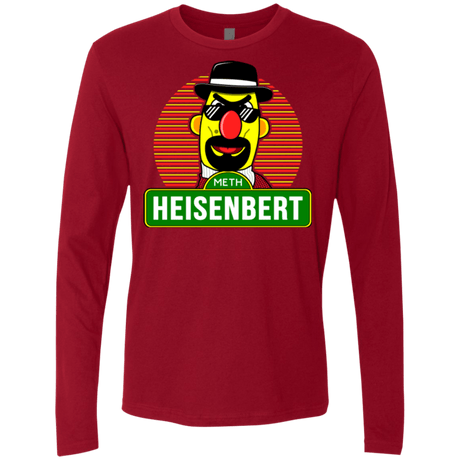 T-Shirts Cardinal / Small Heisenbert Men's Premium Long Sleeve