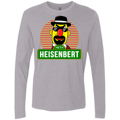 T-Shirts Heather Grey / Small Heisenbert Men's Premium Long Sleeve