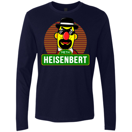 T-Shirts Midnight Navy / Small Heisenbert Men's Premium Long Sleeve