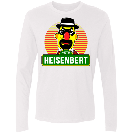 T-Shirts White / Small Heisenbert Men's Premium Long Sleeve