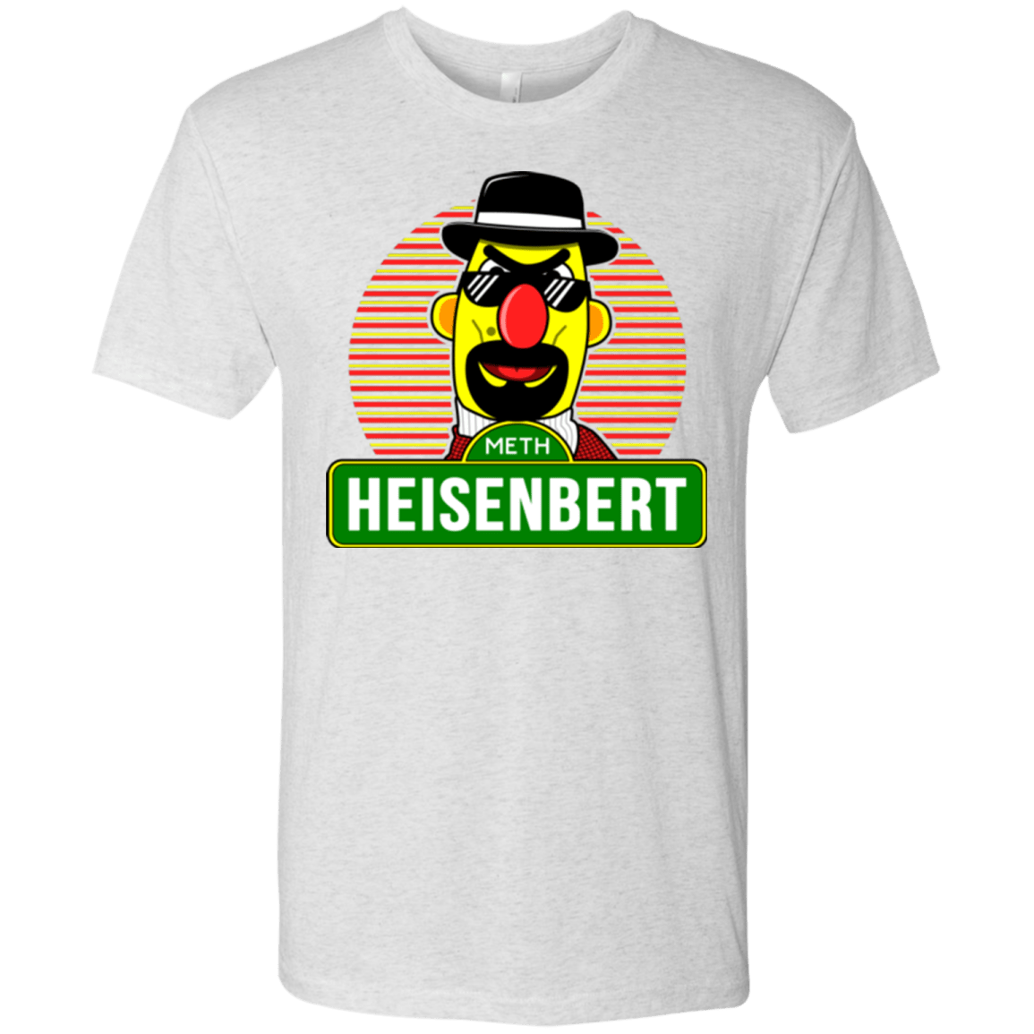 T-Shirts Heather White / Small Heisenbert Men's Triblend T-Shirt