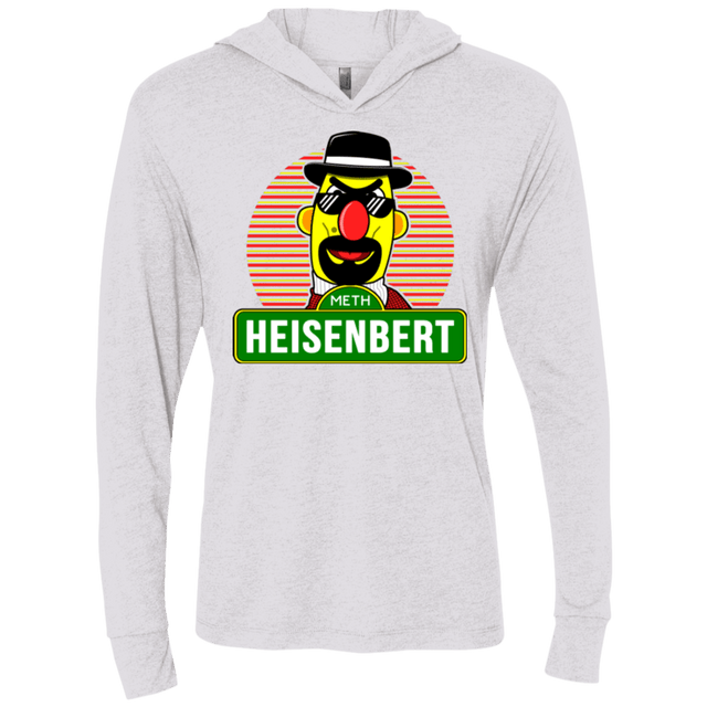 T-Shirts Heather White / X-Small Heisenbert Triblend Long Sleeve Hoodie Tee