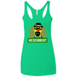T-Shirts Envy / X-Small Heisenbert Women's Triblend Racerback Tank