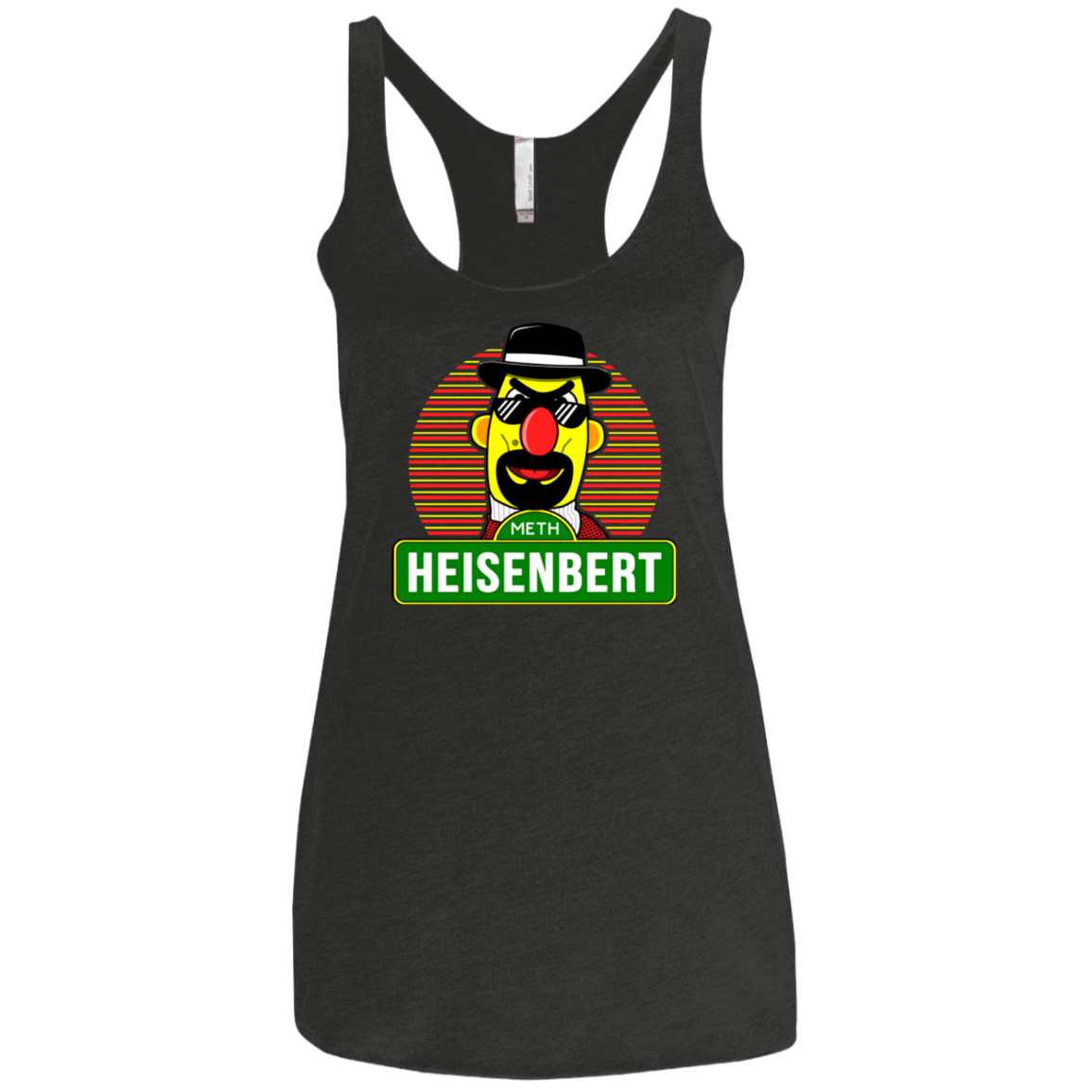 T-Shirts Vintage Black / X-Small Heisenbert Women's Triblend Racerback Tank
