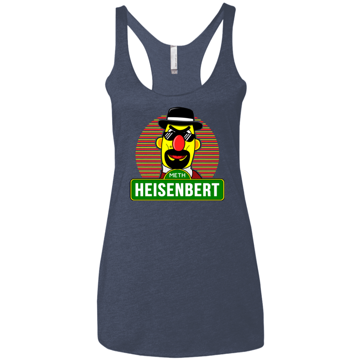 T-Shirts Vintage Navy / X-Small Heisenbert Women's Triblend Racerback Tank