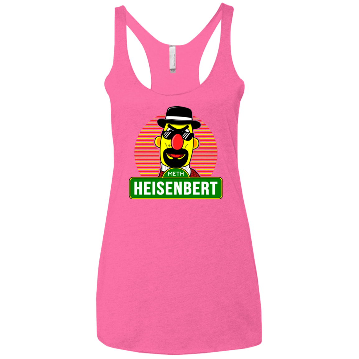 T-Shirts Vintage Pink / X-Small Heisenbert Women's Triblend Racerback Tank