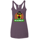 T-Shirts Vintage Purple / X-Small Heisenbert Women's Triblend Racerback Tank