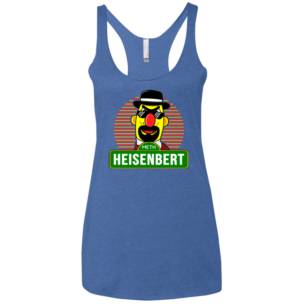 T-Shirts Vintage Royal / X-Small Heisenbert Women's Triblend Racerback Tank