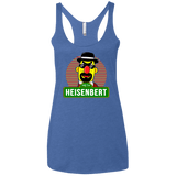 T-Shirts Vintage Royal / X-Small Heisenbert Women's Triblend Racerback Tank