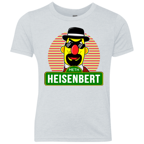 T-Shirts Heather White / YXS Heisenbert Youth Triblend T-Shirt