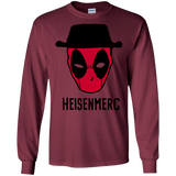 T-Shirts Maroon / S Heisenmerc Men's Long Sleeve T-Shirt