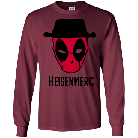 T-Shirts Maroon / S Heisenmerc Men's Long Sleeve T-Shirt