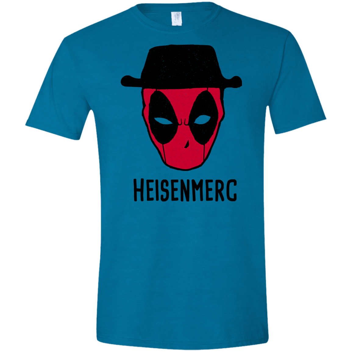 T-Shirts Antique Sapphire / S Heisenmerc Men's Semi-Fitted Softstyle