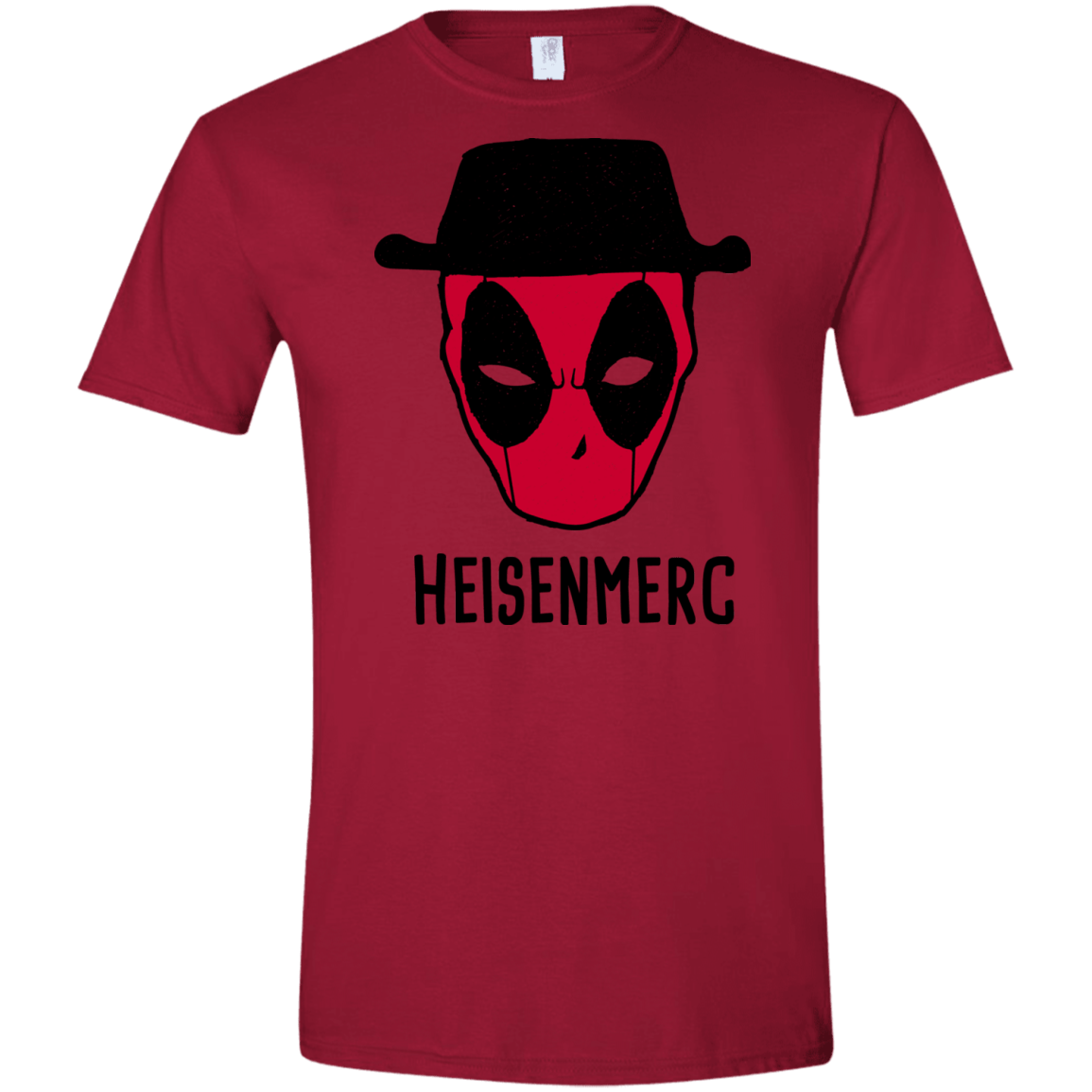 T-Shirts Cardinal Red / S Heisenmerc Men's Semi-Fitted Softstyle