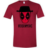 T-Shirts Cardinal Red / S Heisenmerc Men's Semi-Fitted Softstyle