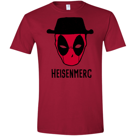T-Shirts Cardinal Red / S Heisenmerc Men's Semi-Fitted Softstyle