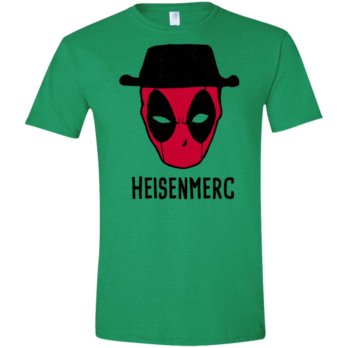T-Shirts Heather Irish Green / S Heisenmerc Men's Semi-Fitted Softstyle