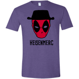 T-Shirts Heather Purple / S Heisenmerc Men's Semi-Fitted Softstyle