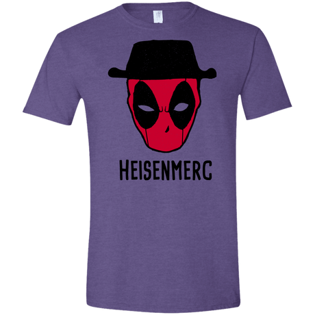 T-Shirts Heather Purple / S Heisenmerc Men's Semi-Fitted Softstyle