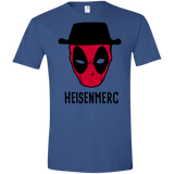 T-Shirts Heather Royal / X-Small Heisenmerc Men's Semi-Fitted Softstyle