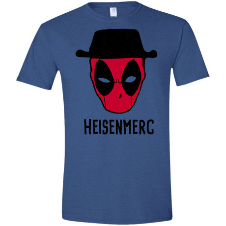 T-Shirts Heather Royal / X-Small Heisenmerc Men's Semi-Fitted Softstyle