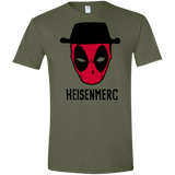 T-Shirts Military Green / S Heisenmerc Men's Semi-Fitted Softstyle