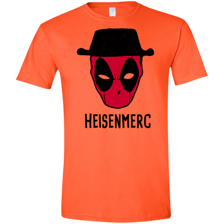 T-Shirts Orange / S Heisenmerc Men's Semi-Fitted Softstyle