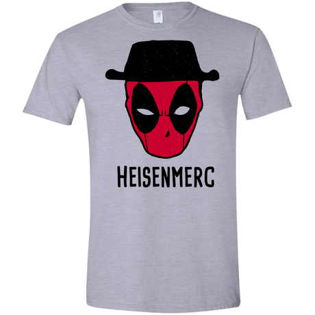 T-Shirts Sport Grey / X-Small Heisenmerc Men's Semi-Fitted Softstyle