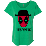 T-Shirts Envy / X-Small Heisenmerc Triblend Dolman Sleeve