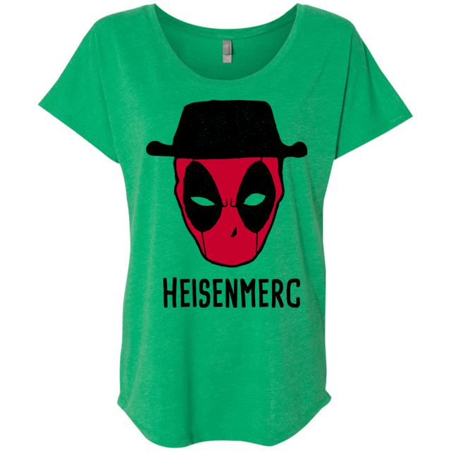 T-Shirts Envy / X-Small Heisenmerc Triblend Dolman Sleeve