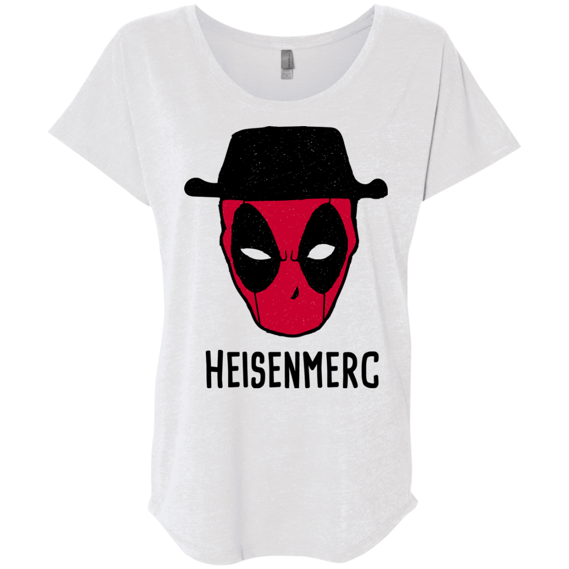 T-Shirts Heather White / X-Small Heisenmerc Triblend Dolman Sleeve