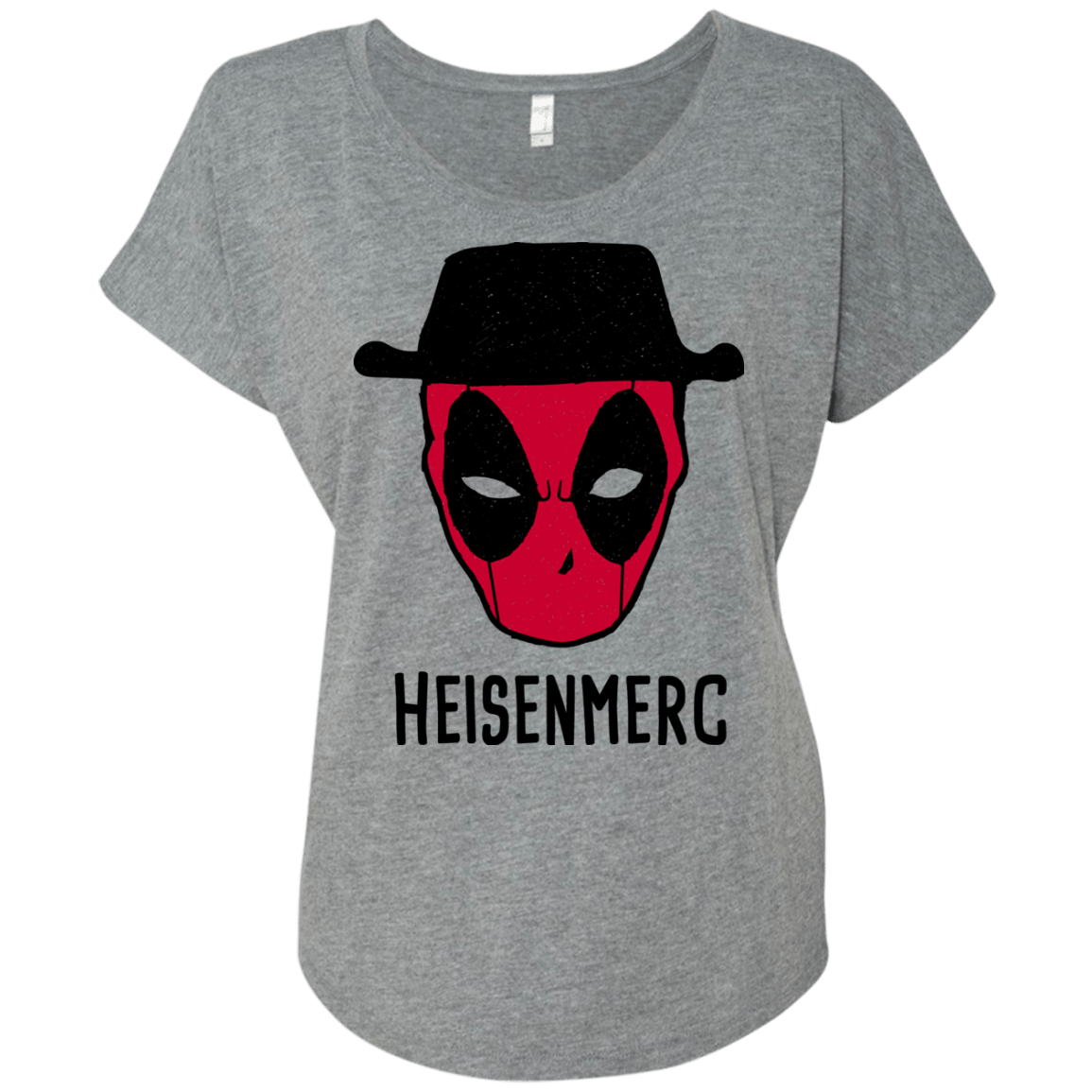 T-Shirts Premium Heather / X-Small Heisenmerc Triblend Dolman Sleeve