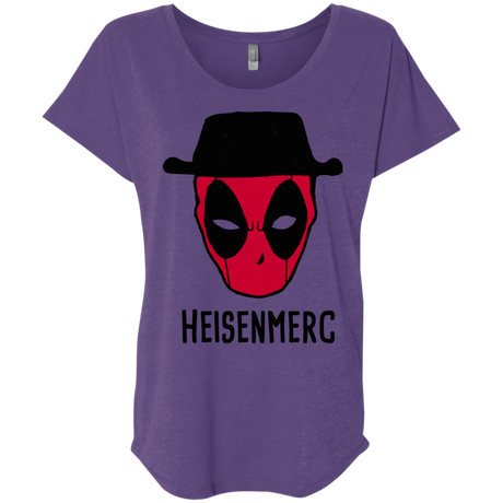 T-Shirts Purple Rush / X-Small Heisenmerc Triblend Dolman Sleeve