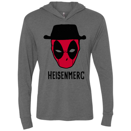 T-Shirts Premium Heather / X-Small Heisenmerc Triblend Long Sleeve Hoodie Tee