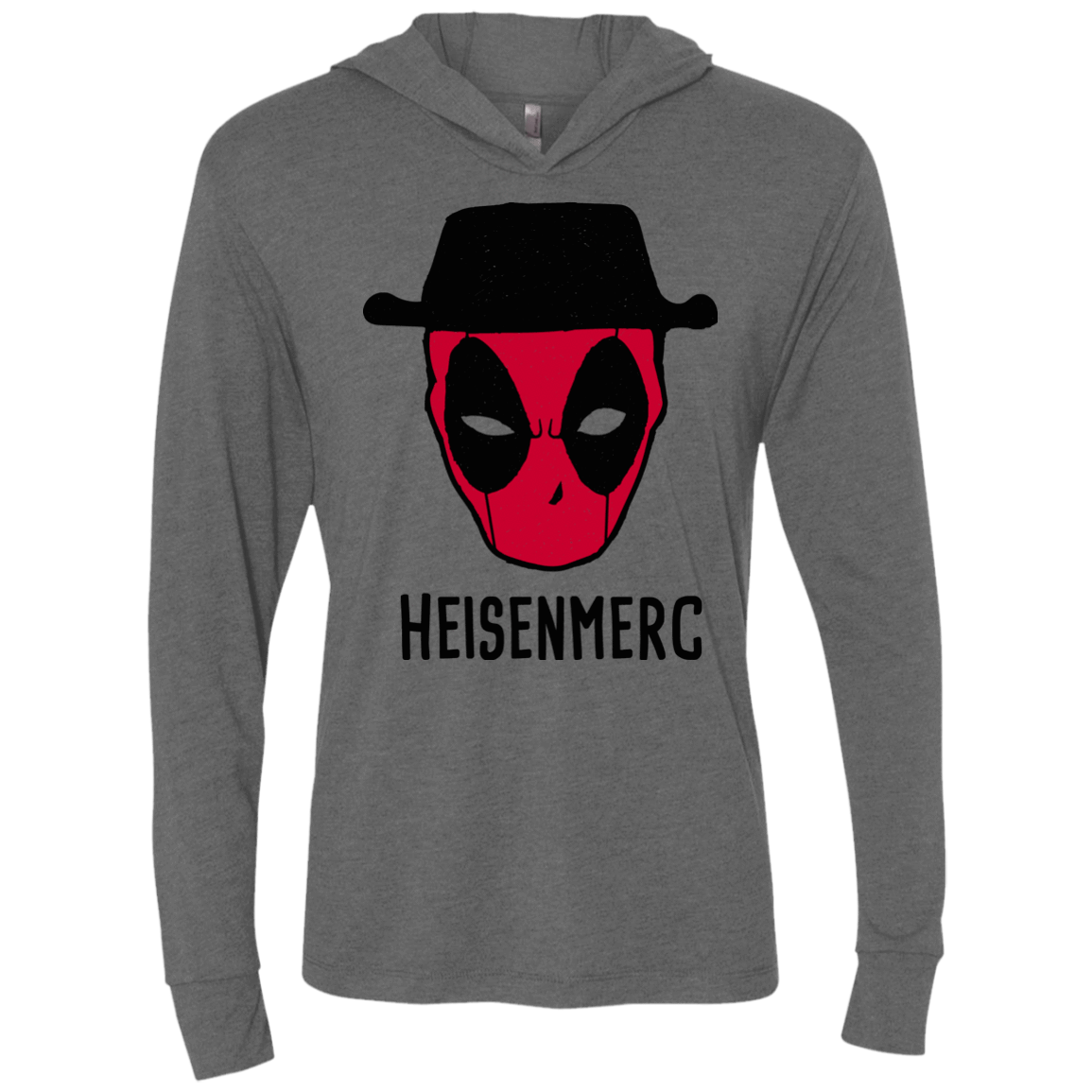 T-Shirts Premium Heather / X-Small Heisenmerc Triblend Long Sleeve Hoodie Tee