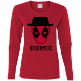 T-Shirts Red / S Heisenmerc Women's Long Sleeve T-Shirt