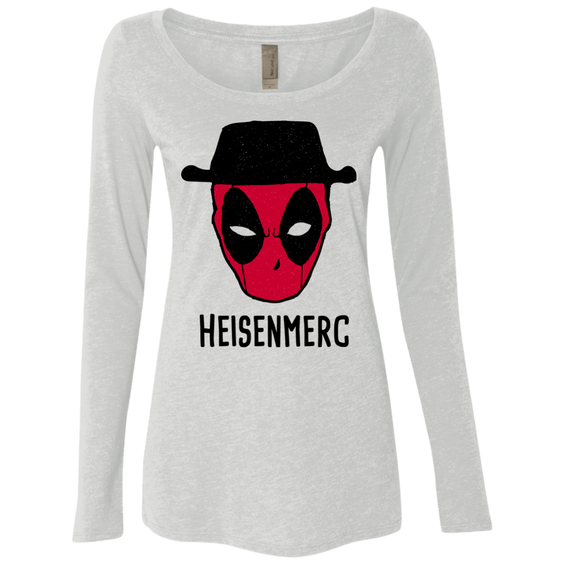 T-Shirts Heather White / S Heisenmerc Women's Triblend Long Sleeve Shirt