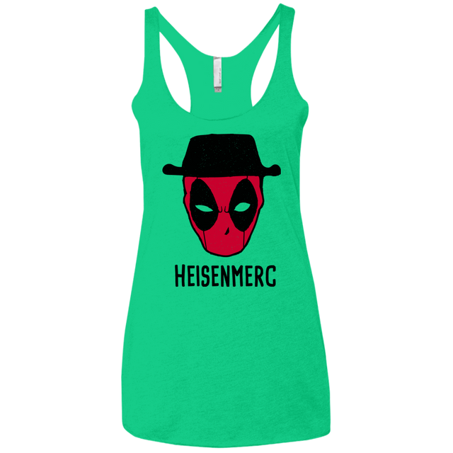 T-Shirts Envy / X-Small Heisenmerc Women's Triblend Racerback Tank