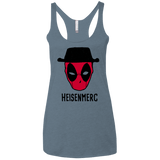 T-Shirts Indigo / X-Small Heisenmerc Women's Triblend Racerback Tank