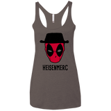 T-Shirts Macchiato / X-Small Heisenmerc Women's Triblend Racerback Tank