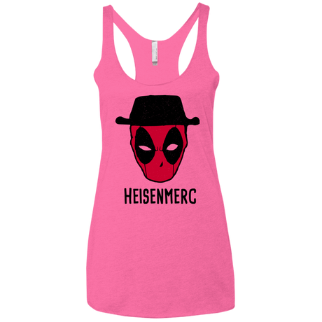 T-Shirts Vintage Pink / X-Small Heisenmerc Women's Triblend Racerback Tank