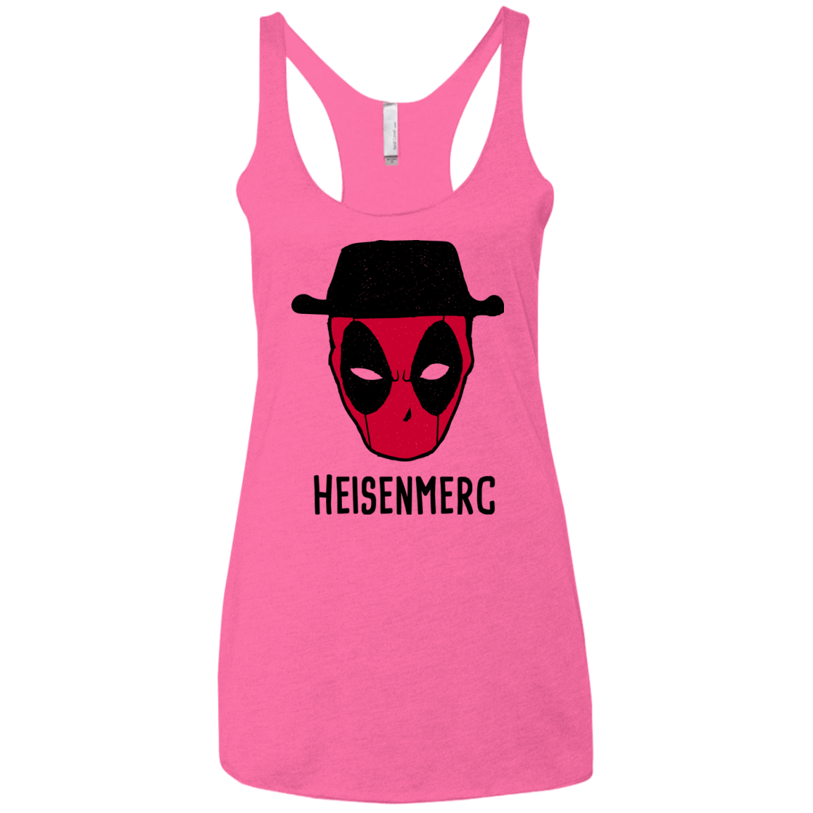 T-Shirts Vintage Pink / X-Small Heisenmerc Women's Triblend Racerback Tank