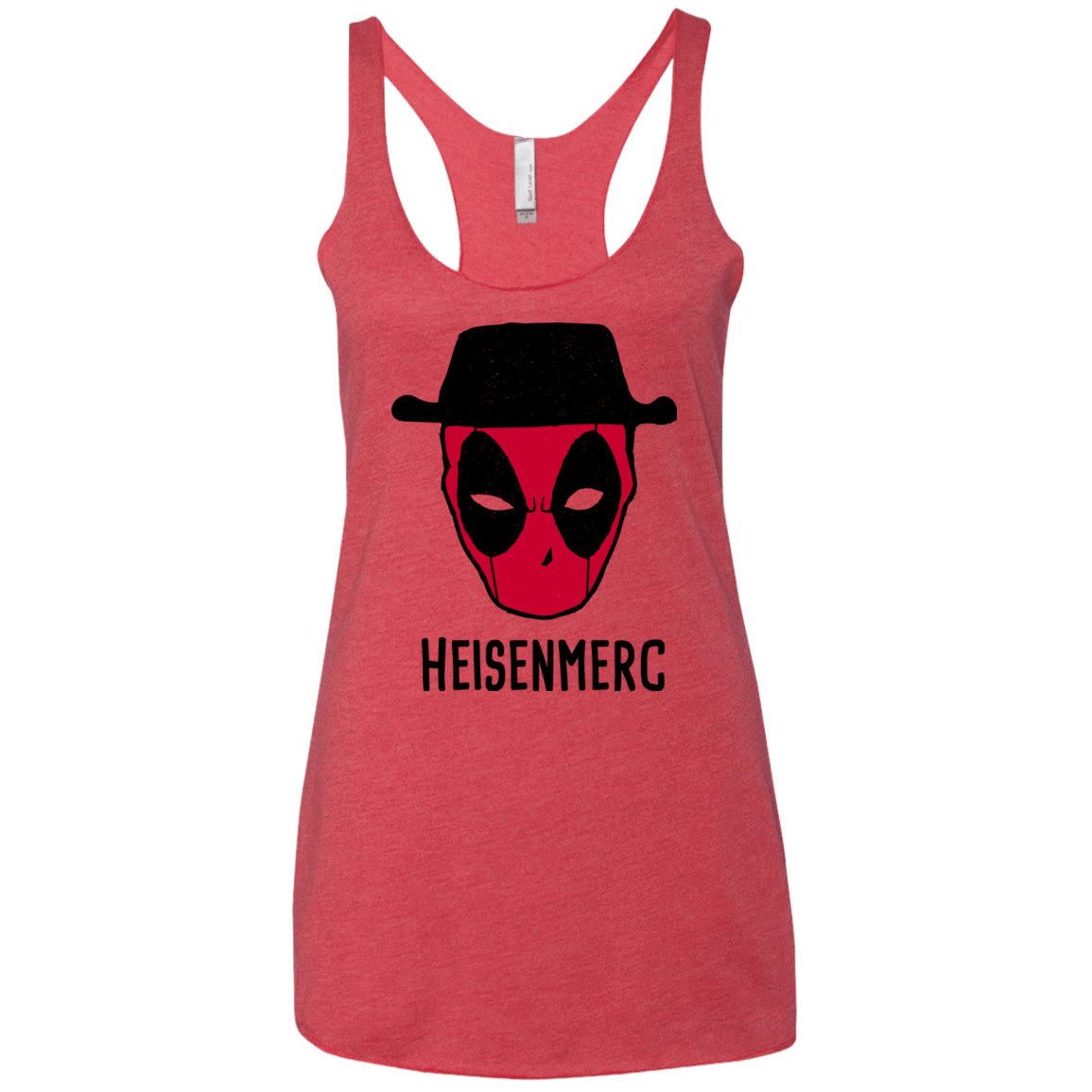 T-Shirts Vintage Red / X-Small Heisenmerc Women's Triblend Racerback Tank
