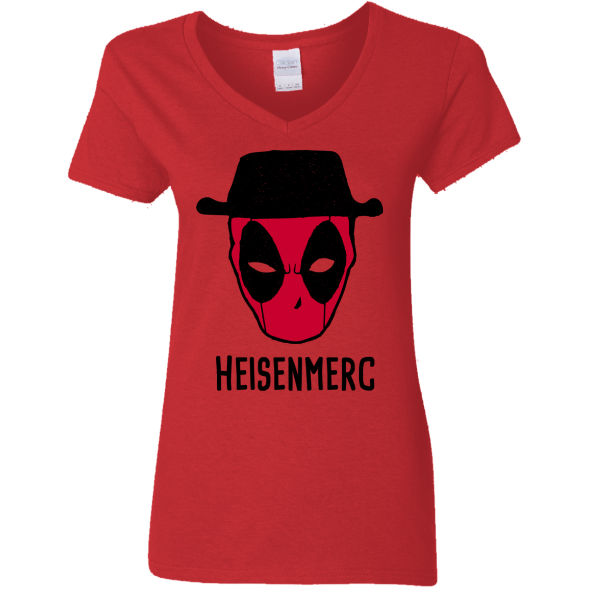 T-Shirts Red / S Heisenmerc Women's V-Neck T-Shirt