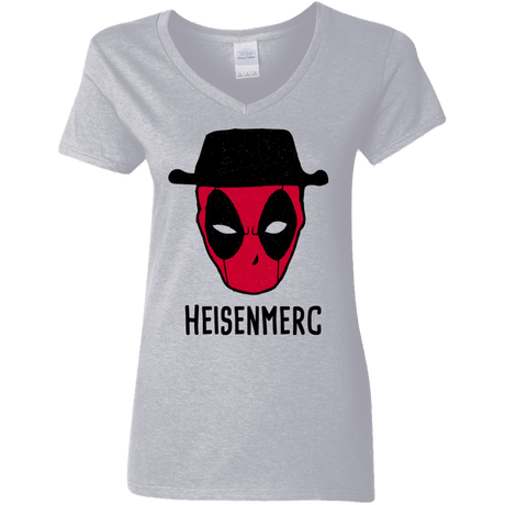 T-Shirts Sport Grey / S Heisenmerc Women's V-Neck T-Shirt