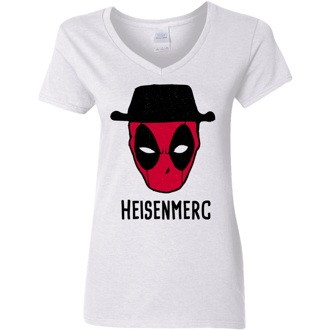 T-Shirts White / S Heisenmerc Women's V-Neck T-Shirt