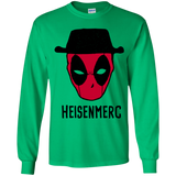 T-Shirts Irish Green / YS Heisenmerc Youth Long Sleeve T-Shirt